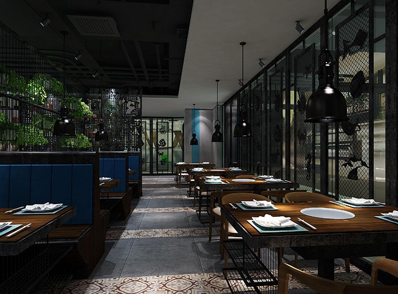 小火鍋店裝修設(shè)計(jì)，小型火鍋店廚房布局設(shè)計(jì)